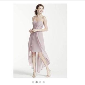 David’s bridal bridesmaid dress